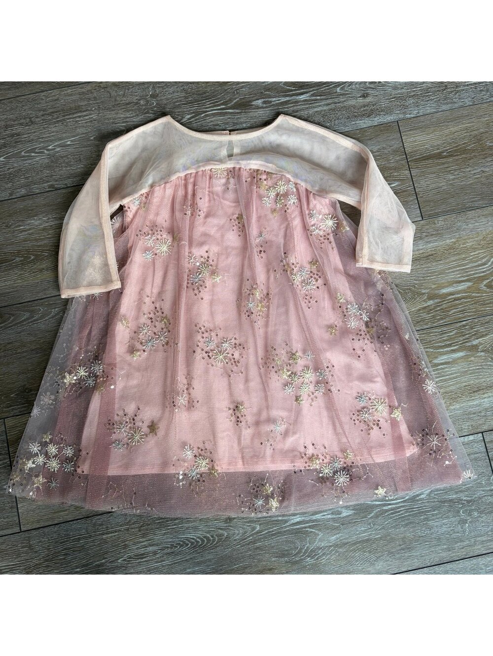 Elestory Girls Size 8 Pink Sequin Princess Party Dress
